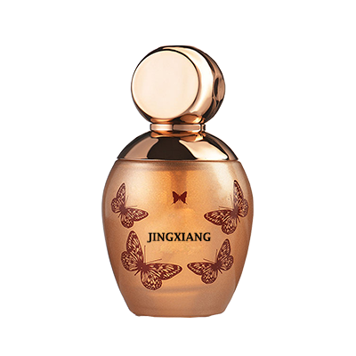New Women 75 ml 100 ml Forsted Rose Gold Translucent Glass P
