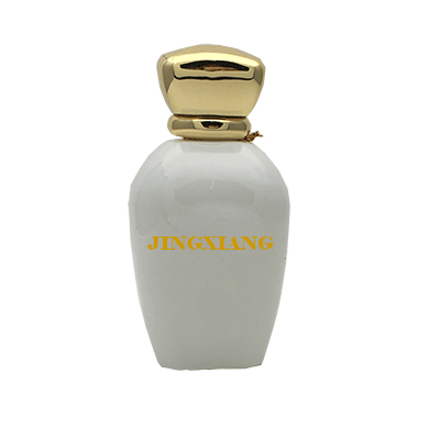 New Design 100 ml White Glass Polish Perfume Bottle