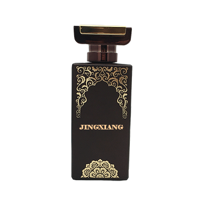 100 ml 120 ml Gold Hot Stamping Glass Perfume Bottles