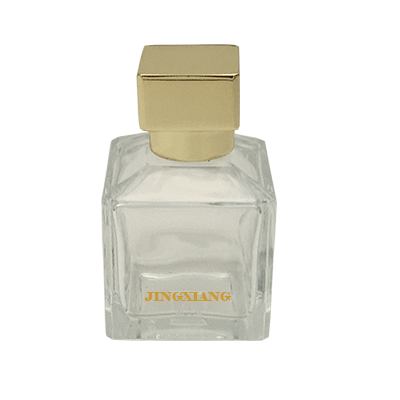 Customized 50 ml Hand-make polish Glass Perfume Bottles