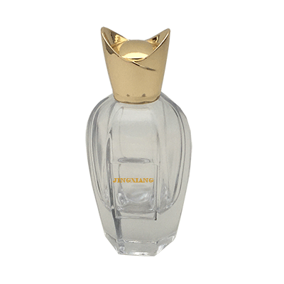Arabic Brand Glass Perfume Bottles Wigh Zamac Perfume Cap