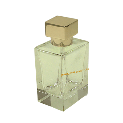 50ml 75ml Glass Polish Perfume Bottles Zamac Cap