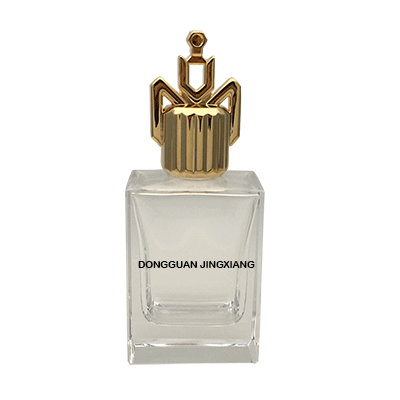 50 ml Polish Bottle With Golden Zamac Perfume Cap