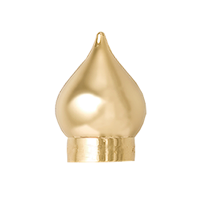 High Qualtity Gold Plating Arabian Zamac Perfume Caps
