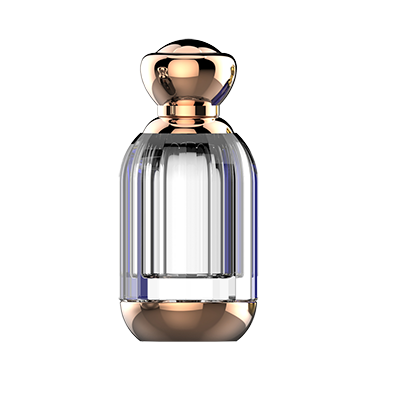 <b>Portable 3ml Crystal Perfume Oil Bottles Zamac Caps</b>